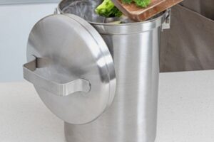 냄새 때문에 스트레스 받았다면? 주방이 달라지는 스텐 음식물 쓰레기통 후기